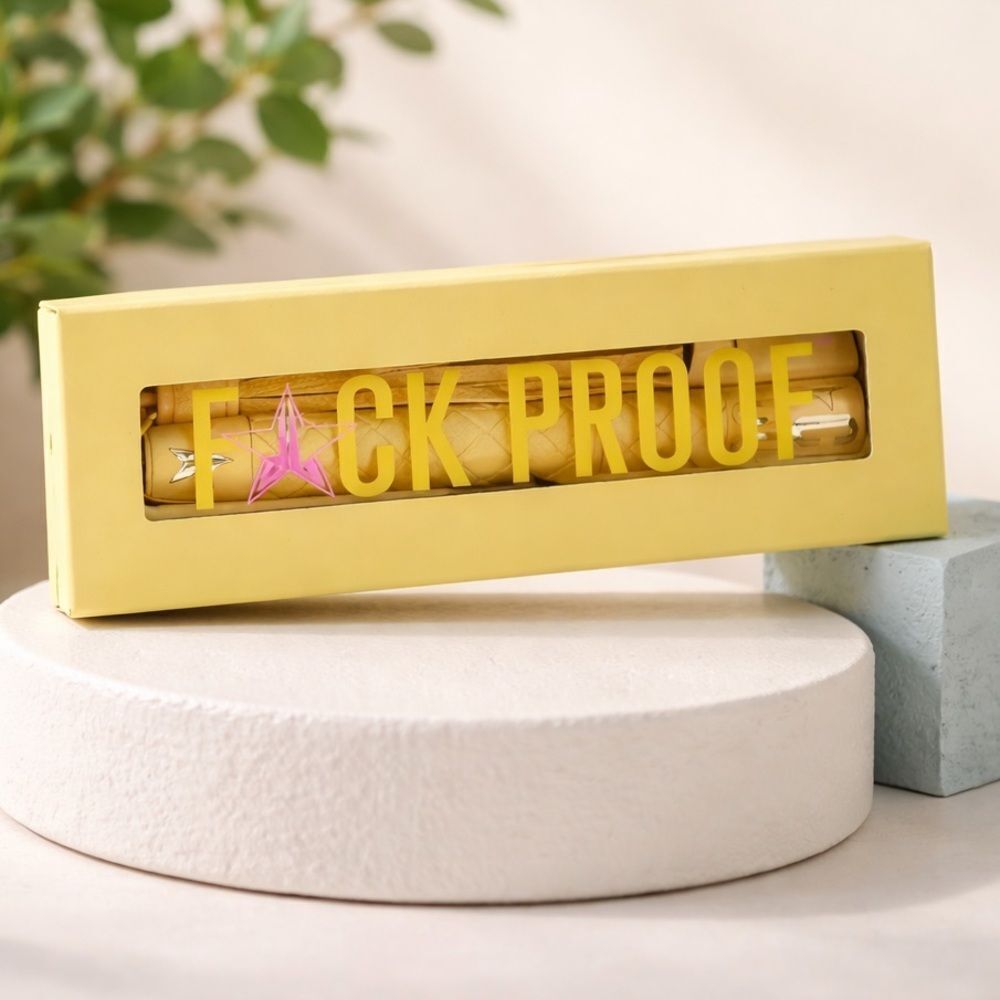 NWT Jeffree Star F*UCK PROOF Banana Fetish Mascara Yellow